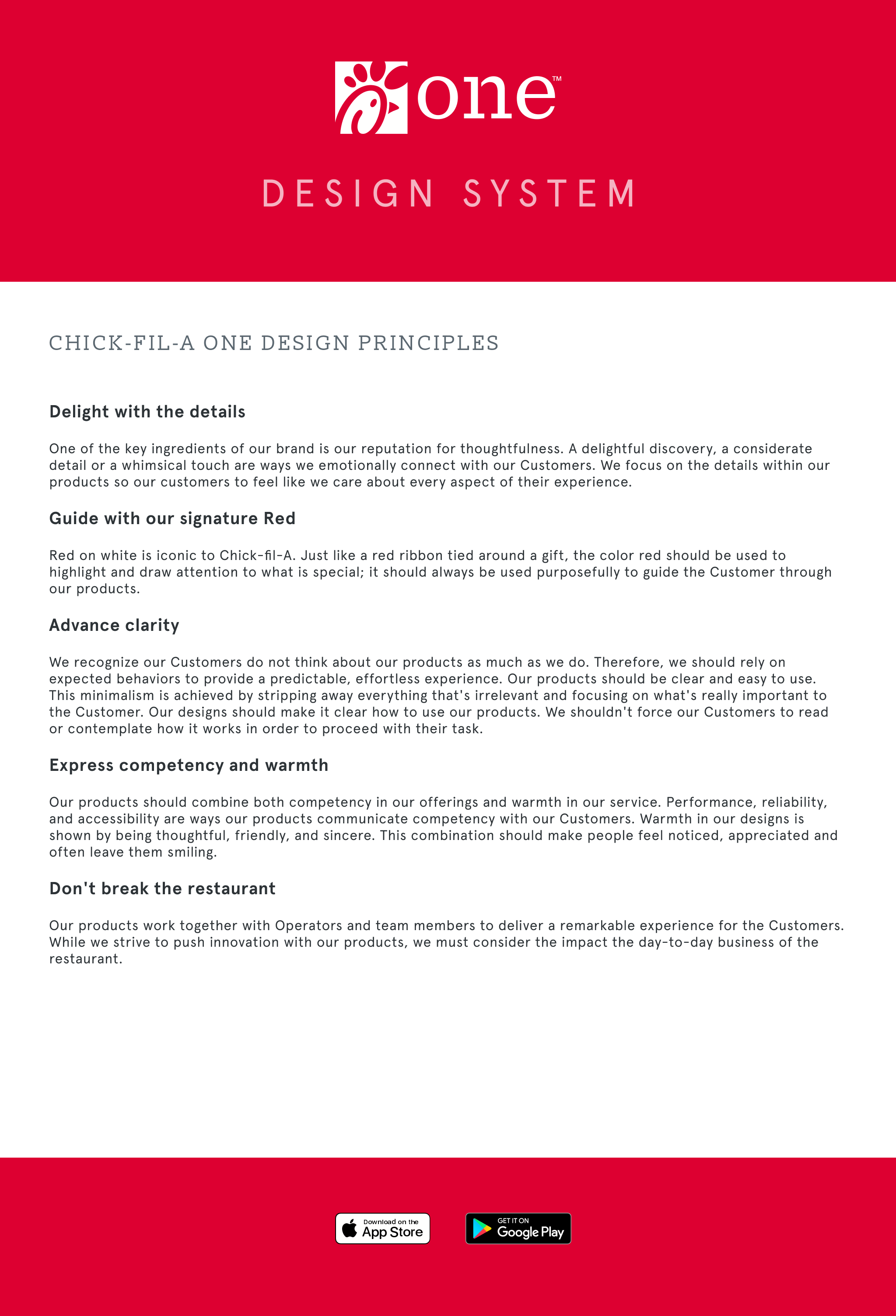 CFA One Design System – Marissa Taylor